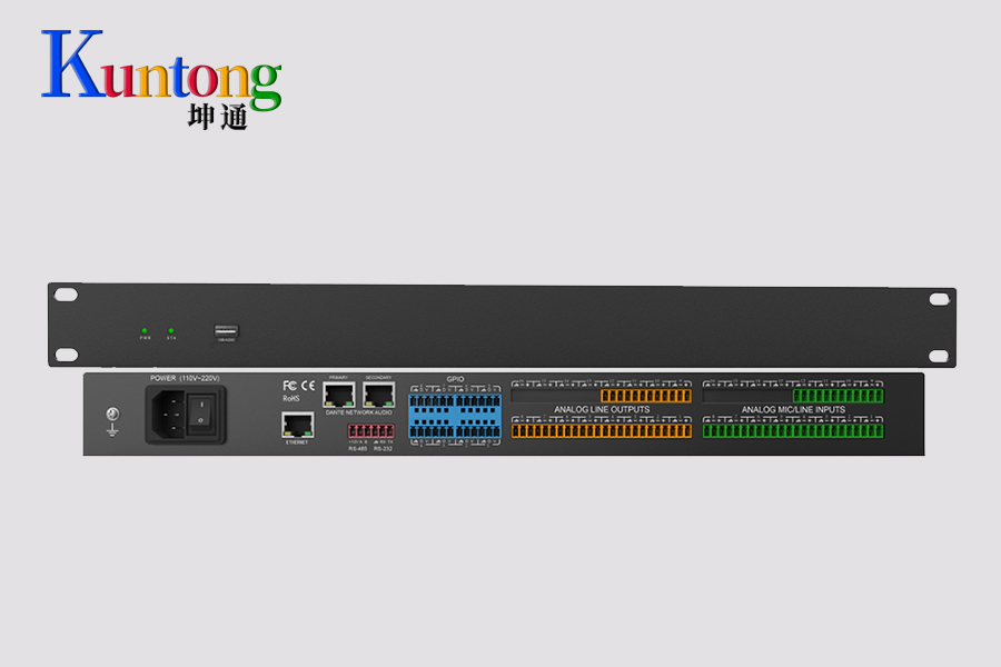 Kuntong坤通KTM-DAP-0808数字音频处理器——音频系统的“智能大脑”