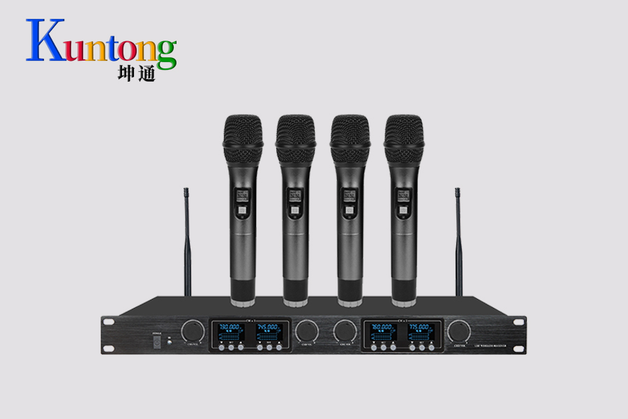 Kuntong坤通KTM-HWM-U804无线话筒：分步操作与设置说明